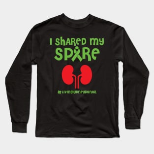 I Shared My Spare Long Sleeve T-Shirt